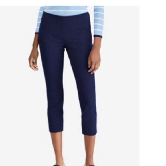Ralph Lauren skinny fit crop pants - Picture 1 of 3